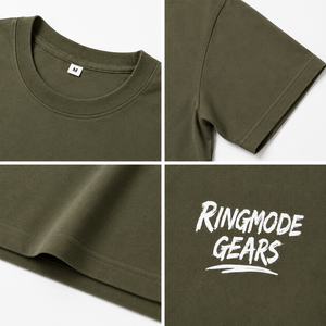 Camiseta de Algodón para Hombre, Personalizada con Serigrafía, Tejida, Ultra Suave, Cuello Redondo, Corte Cuadrado, Hombros Caídos, Talla Grande - Product Image 4