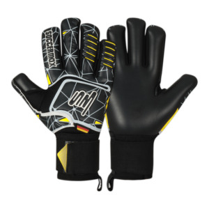 Gants de football professionnels de haute qualité Logo personnalisable protecteur de doigt cuir Latex allemand pour gardiens de but-Made Pakistan - Product Image 2