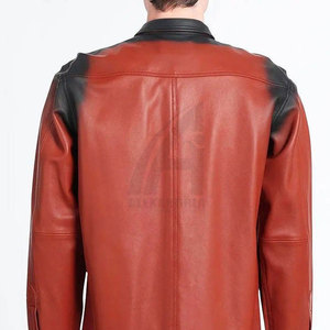 เสื้อเชิ้ตหนังผู้ชายคุณภาพพรีเมียม ขายดี สีพื้น ใส่สบาย ระบายอากาศได้ดี สำหรับขายออนไลน์ - Product Image 5