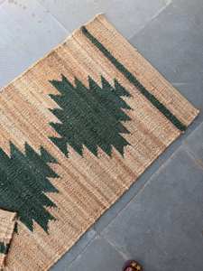 Handmade Modern Hemp Jute <b>Runner</b> <b>Rug</b> Eco-Friendly Washable Geometric Pattern Home Living Room Area <b>Rug</b> - Product Image 5