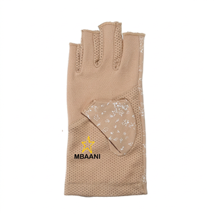 MBAANI Black Leather Touchscreen Compatible Winter <b>Driving</b> Gloves Breathable Fold <b>Back</b> Fingers Adjustable Wrist Strap Unisex - Product Image 2