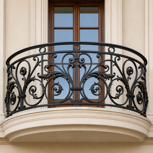 Transform Your Outdoor Space with Elegant <b>Iron</b> Balcony Railing Styles Built for Superior Durability and Architectural Charm - Product Image 4