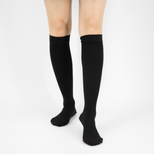 Haody <b>Women's</b> Knee-High Class 1 <b>Compression</b> <b>Socks</b>-Breathable Sweat-Absorbent Anti-Bacterial Polyester/Cotton Casual for Walking - Product Image 6