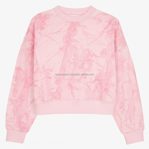 Wholesale Unisex Oversized Cotton Pullover Hoodie Long Sleeve Thick <b>Warm</b> <b>Fleece</b> Drop Shoulder Washed Winter Embroidered - Product Image 1