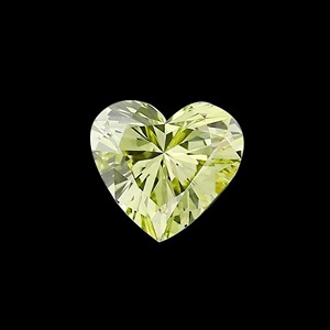 Diamante Cultivado en Laboratorio con Certificación IGI, 1CT, Corte Corazón, Color Amarillo Fantasía, VVS1, 3EX, Corte Excelente, Proveedor B2B para Distribuidores e Importadores de Diamantes - Product Image 1