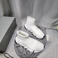 Sneakers de luxe haut de gamme pour hommes et femmes, respirantes, fermeture à lacets, style sportif, doublure en coton, design décontracté, logo original, qualité supérieure