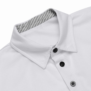 <b>White</b> Color Golf <b>Polo</b> T Shirt for Men's Unique Design <b>Polo</b> in Solid Color Polyester Made Golf <b>Polo</b> Shirt - Product Image 4
