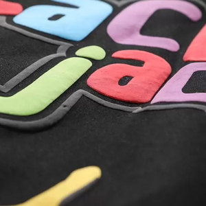 Nouveauté en promotion : Sweat-shirts à capuche pour hommes avec impression en relief, style basique en coton mélangé, respirants et au design unique - Product Image 6