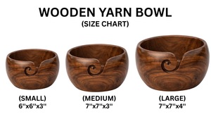 Wooden <b>Yarn</b> Bowls High Quality - Product Image 2