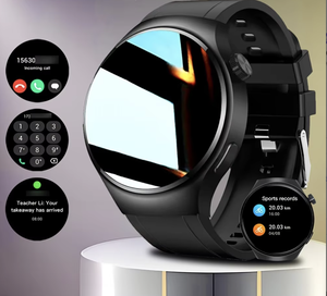 V19 สมาร์ทวอทช์ผู้ชาย 1.39 ''หน้าจอ HD โทรกันน้ำอัตราการเต้นของหัวใจกีฬาฟิตเนสสมาร์ทวอทช์สำหรับหัวเว่ย แอนดรอยด์ ไอโอเอส - Product Image 1