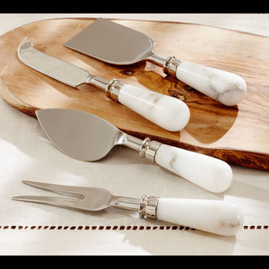 Juego de Cuchillos para Queso con Diseño de Piedra Amatista, con Mangos de Acero Inoxidable, Hojas Duraderas, Solo Lavar a Mano - Product Image 6