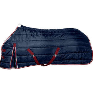 Couverture imperméable pour cheval en tissu Oxford 600D avec doublure en polaire polyester, attaches réglables, design léger, utilisation toutes saisons - Product Image 2