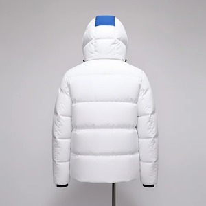 Private Label <b>Men's</b> Down Puffer <b>Coat</b> Travel Windproof Down Filled Nylon Wholesale Manufacturer Custom Logo - Product Image 5