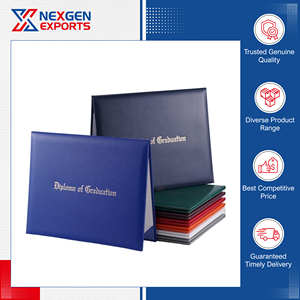 Última Llegada de Stock: Portadocumentos y Portacertificados de Cuero PU Hechos a Mano de Primera Calidad, Disponibles para Venta al por Mayor - Product Image 2