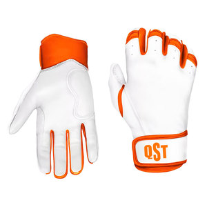 Gants de frappeur de baseball en cuir personnalisés de haute qualité, respirants, en polyester, avec fermeture auto-agrippante pour adultes - Product Image 4