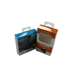 Boîte en carton personnalisée pour support de téléphone de voiture, emballage de présentation avec fenêtre transparente, vente en gros - Product Image 6
