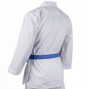 Uniforme Clásico de Taekwondo para Hombre, Suave, con Costuras Reforzadas, Logotipo Frontal Personalizable, para Entrenamiento Escolar y de Club - Product Image 2