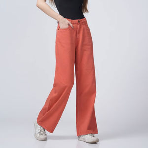 Vêtements décontractés en vente en ligne, jeans imprimés à la mode pour femmes, service OEM, prix bas, vêtements tendance pour femmes - Product Image 5