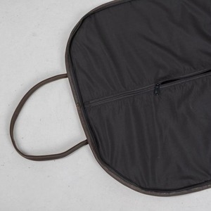 Premium Luxury <b>Leather</b> Suit Carrier Handmade Heavy-Duty Garment Bag Zipper Casual Simple Business Travel Luggage - Product Image 6