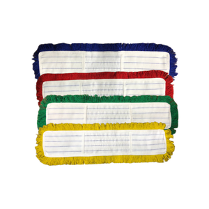 Vente en gros usine : Serpillère auto-essoreuse robuste en coton, durable, réutilisable, écoresponsable, pour usage commercial et industriel sur sols humides - Product Image 2