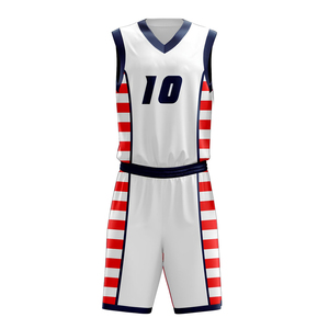 Uniforme de Baloncesto Personalizado con Diseño Moderno para Hombre, Sublimación, Venta al por Mayor, Diseño de Equipo Personalizado, Ropa Deportiva - Product Image 2