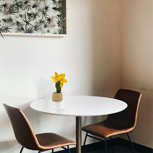 Pot de fleurs en feutre de laine fait main écologique en forme de tournesol |   Décoration de table et articles cadeaux pour la maison durable - Product Image 5