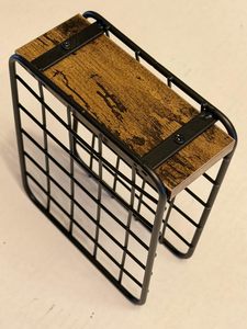 Napkin Holder for Table Farmhouse Wood Napkins Holder with Rustic Brown Base Standing Napkin Dispenser for Kitchen Countertop - Product Image 3