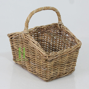 Bolsa de Playa de Verano, Cesta de Almacenamiento Tejida a Mano en Forma de Lazo con Tapa – Alta Calidad, Nuevo Diseño, Hecho en Vietnam - Product Image 1