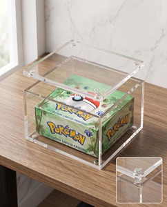 Customized Modern Eco-Friendly for Clear Acrylic Booster <b>Box</b> Magnet Lids Dustproof Cosmetic <b>Display</b> Cabinet Easy - Product Image 1