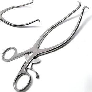 Retractores Gelpi con Puntas Afiladas, Instrumento Quirúrgico de Acero Inoxidable, Retractor de Tejido Autoestático para Odontología y Ortopedia - Product Image 1
