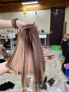 Extensions de cheveux vierges 100% naturels vietnamiens, super double drawn, double trame, à clipser, ultra-lisses pour femmes noires - Product Image 5