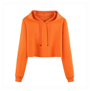 Sudaderas con Capucha Cortas para Mujer, Diseño Personalizado de Alta Calidad, Ecológicas, Servicio OEM, Precio al por Mayor, Gran Venta - Product Image 1