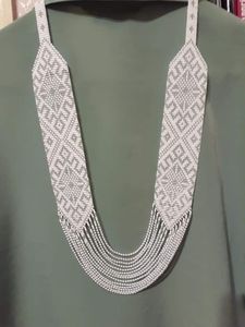 Ensemble de colliers créatifs en perles de verre, accessoires faits à la main tendance pour femmes, occasions spéciales, mode - Product Image 3