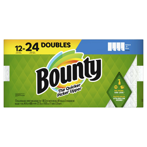 Essuie-tout Bounty Select-A-Size Blanc, 12 rouleaux doubles, 82 feuilles par rouleau - Product Image 3