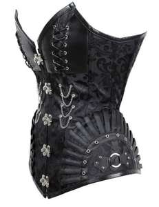 Corsets Vintage pour Femmes, Sexy, Sculptants, Respirants, Modernes, en Brocart, pour Grandes Tailles - Product Image 2