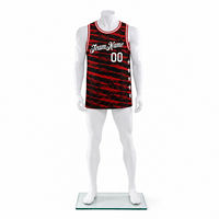 Orlando Grady # 1 maillot de basket-ball unisexe sans manches, débardeur en maille rayée, respirant, antibactérien, col en v, toutes saisons, pour adultes