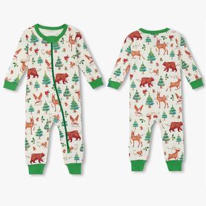 Pelele de Invierno para Bebé Unisex, Ecológico, Suave, con Cremallera Bidireccional YKK, 100% Algodón, Impresión Personalizada - Product Image 4