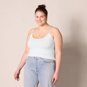 Lot de 4 débardeurs Aura Layer pour femmes, coupe ajustée, en coton extensible doux, pour superposition et usage quotidien, sous-vêtements basiques - Product Image 5