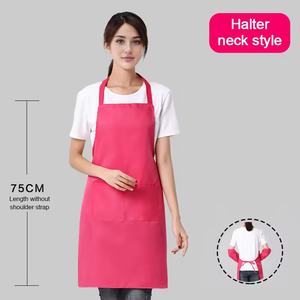 Wholesale Custom Logo <b>Aprons</b> Waiter Masonic Kids Salon Cooking Waterproof Cotton Pink <b>Apron</b> <b>Kitchen</b> Bulk Pack - Product Image 3