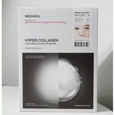 Masque visage Mediheal Hyper Mask, lot de 4 feuilles, 1 pièce de 34g, au choix parmi 2 types : hydratant au collagène et aux peptides - Product Image 1