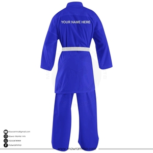 Uniforme de Karate Mawra con Logotipo Personalizado, 100% Algodón, Uniforme de Artes Marciales Premium, Traje de Entrenamiento Profesional Resistente, OEM/ODM para Unisex - Product Image 4