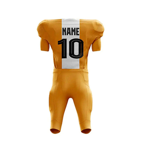 Uniforme de football américain de style différent, couleur unie, sublimé, séchage rapide, service OEM, haute qualité, prix abordable - Product Image 3