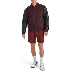 Veste universitaire coupe-vent de haute qualité pour homme OEM, broderie de logo personnalisée, soldes d'hiver, veste universitaire brodée avec logo personnalisé - Product Image 2