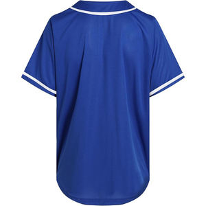 Maillots de baseball athlétiques en tissu polyester haute performance, coupe dynamique athlétique, ventilation stratégique en maille - Product Image 2