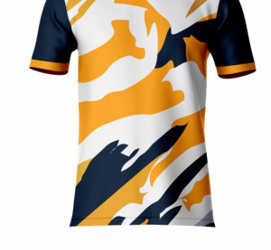 Camiseta Profesional de Sublimación de Manga Corta con Cuello Redondo de Poliéster de Alta Calidad para Impresión de Diseño Personalizado - Product Image 5
