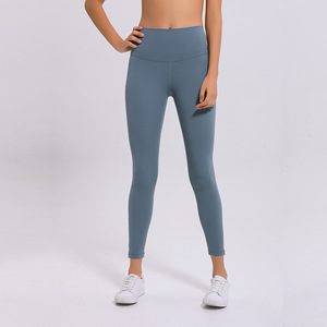 High Waist Camouflage Print Yoga <b>Leggings</b> For Women Tummy Control Shapewear Ankle Length Pants With Elastic Waist Spandex <b>Nylon</b> - Product Image 2