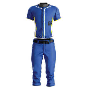 Prix de gros 2026 – Uniforme de baseball léger, respirant, de haute qualité, 100 % polyester, antibactérien et à séchage rapide pour - Product Image 1