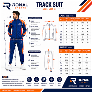 ชุดวอร์มผู้ชาย RONAL SPORTS แขนยาว ตัดต่อสี แห้งเร็ว สปอร์ต ชุดออกกำลังกาย ใส่ได้ในฤดูใบไม้ร่วง ทรงปกติ เอวยางยืด - Product Image 6