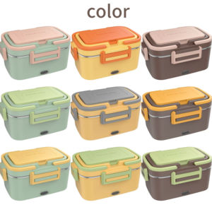 Boîte à lunch électrique personnalisée en usine, rechargeable, grande capacité, chauffe-plat intelligent, auto-chauffante pour le bureau et l'école - Product Image 5