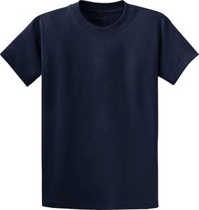 T-shirt pour homme en polyester/coton imprimé sérigraphié, anti-plis, écologique, respirant, léger, séchage rapide, col en V, pour usage quotidien - Product Image 1